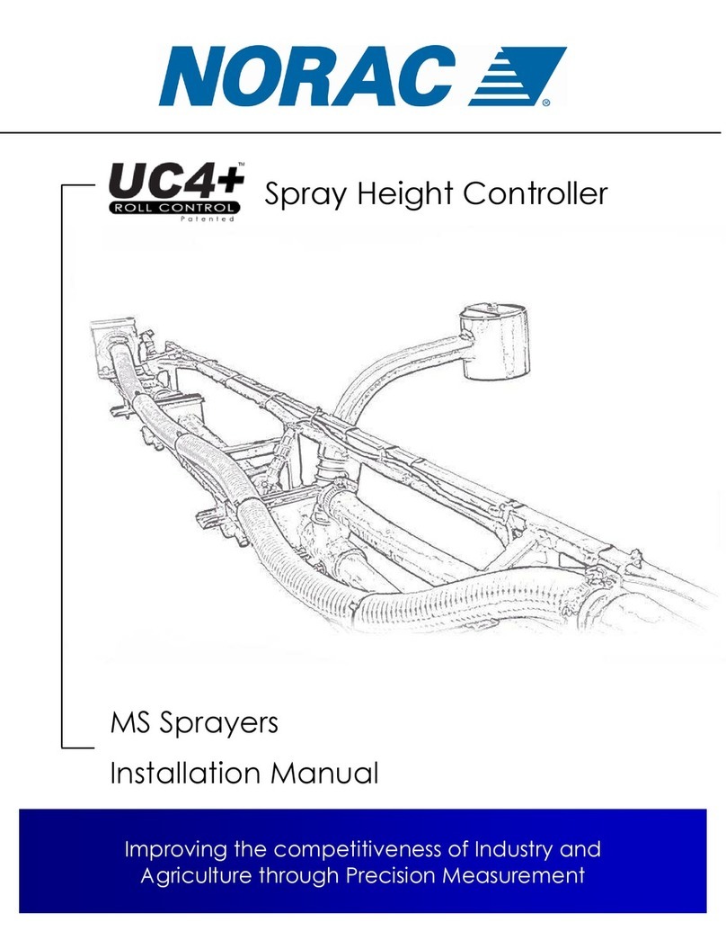 Norac UC4 Plus Rogator 64 Series User manual Norac UC4 Plus Rogator 64 Series User manual