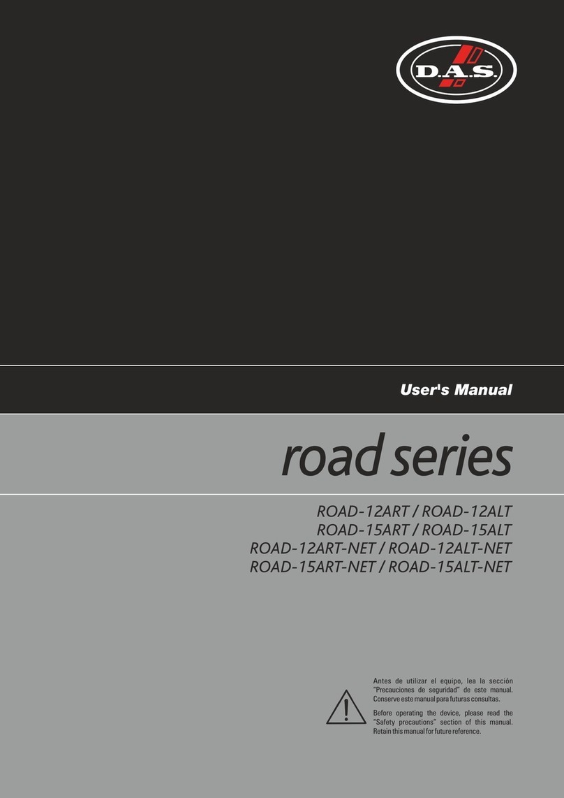 D.A.S. ROAD Series user manual