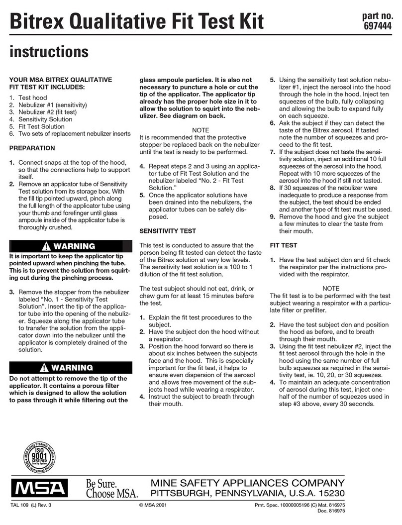 MSA 697444 instructions