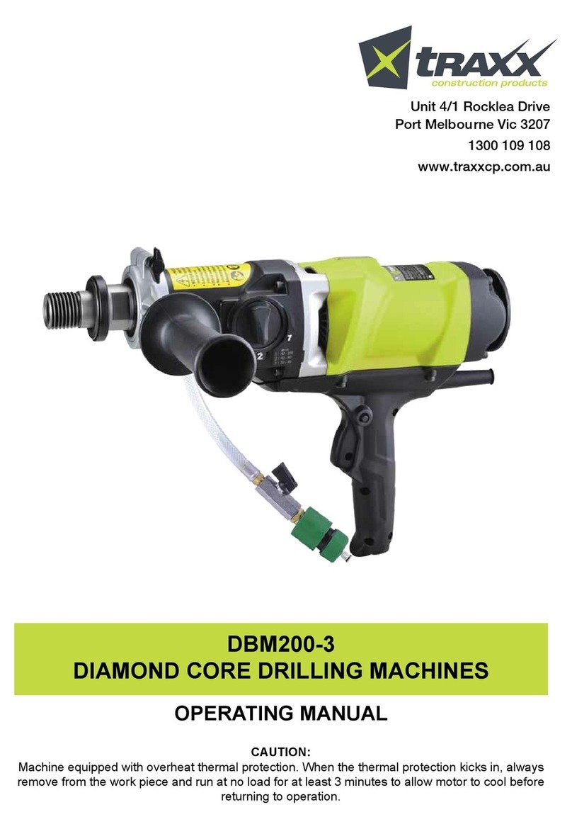 TRAXX DBM200-3 operating manual