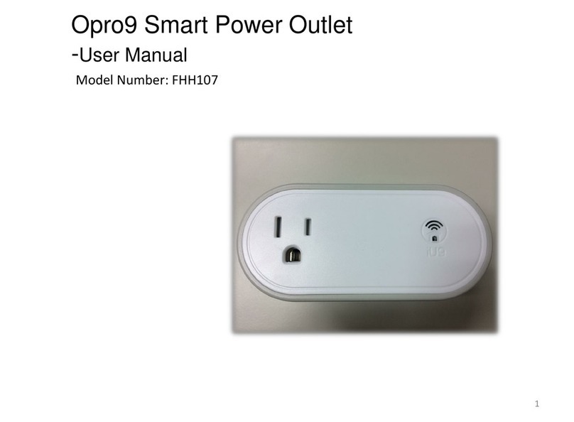 Opro9 FHH107 user manual