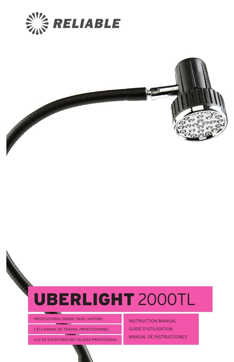 Reliable UBERLIGHT 2000TL User manual