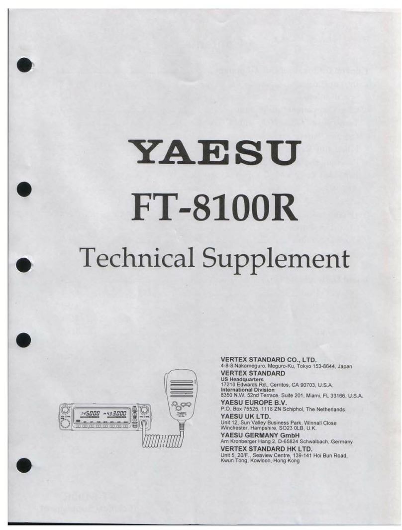 Yaesu FT-8100R Manual