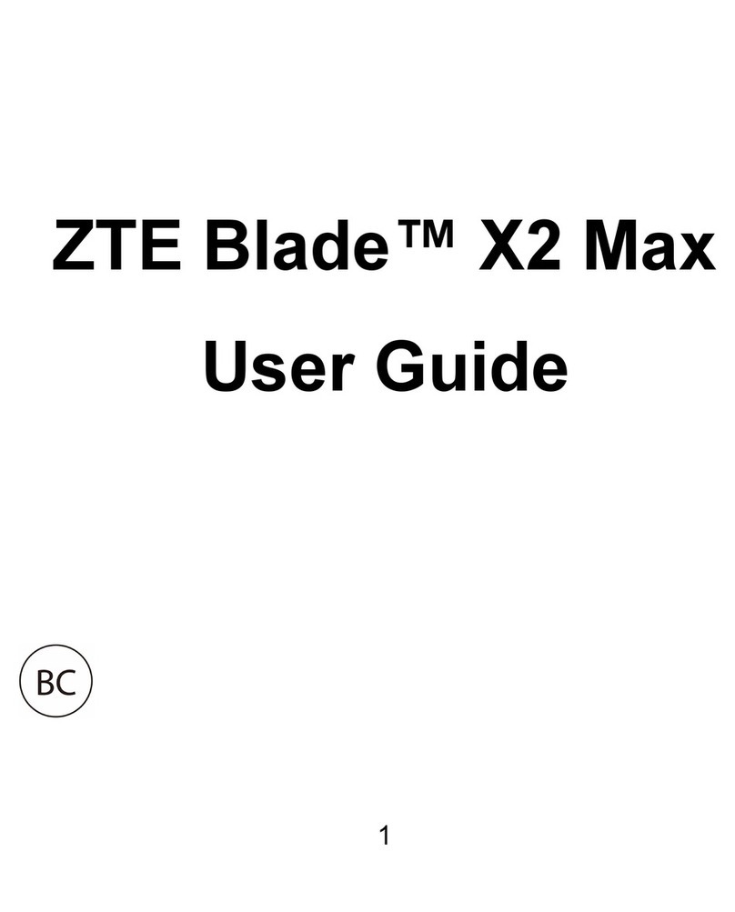 Zte Blade X2 Max User manual