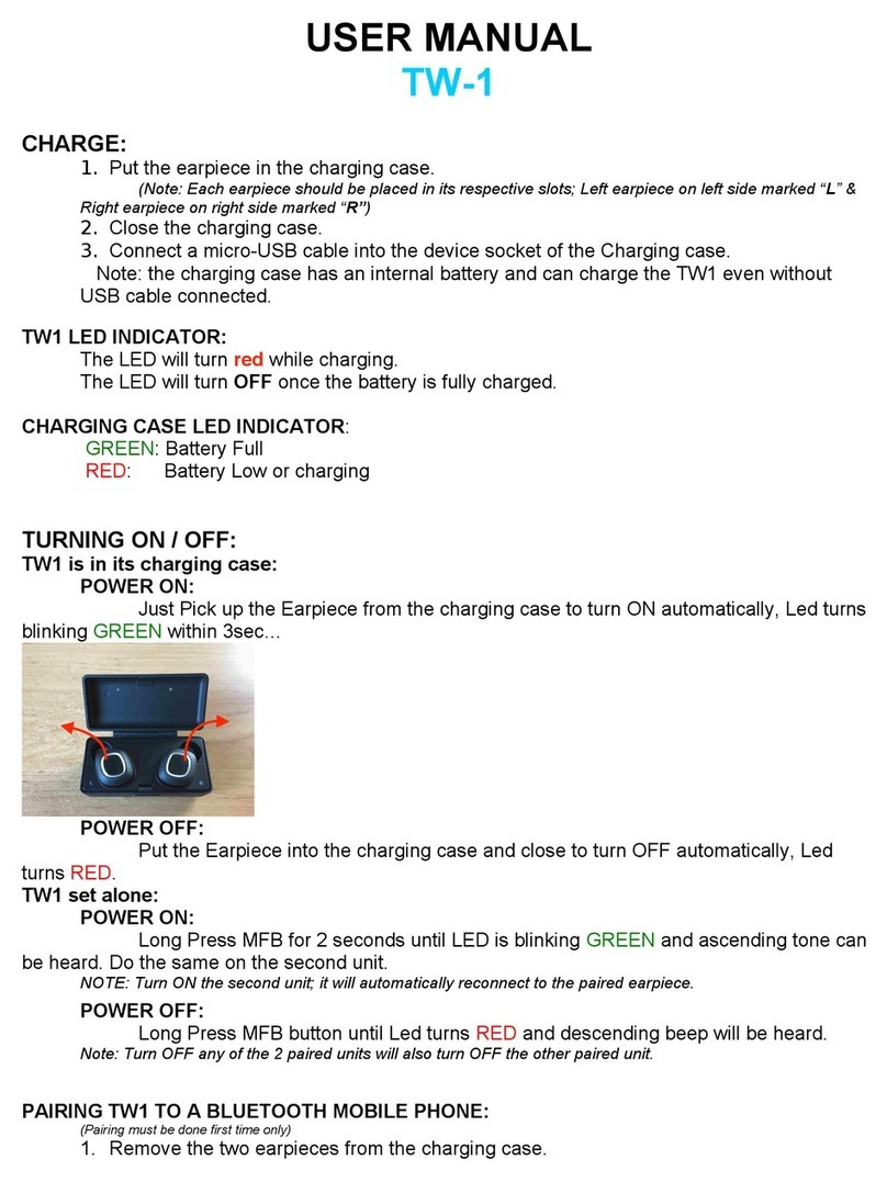 SUPERTOOTH TW-1 user manual