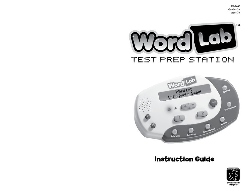 Educational Insights Word Lab Instruction guide Educational Insights Word Lab Instruction guide