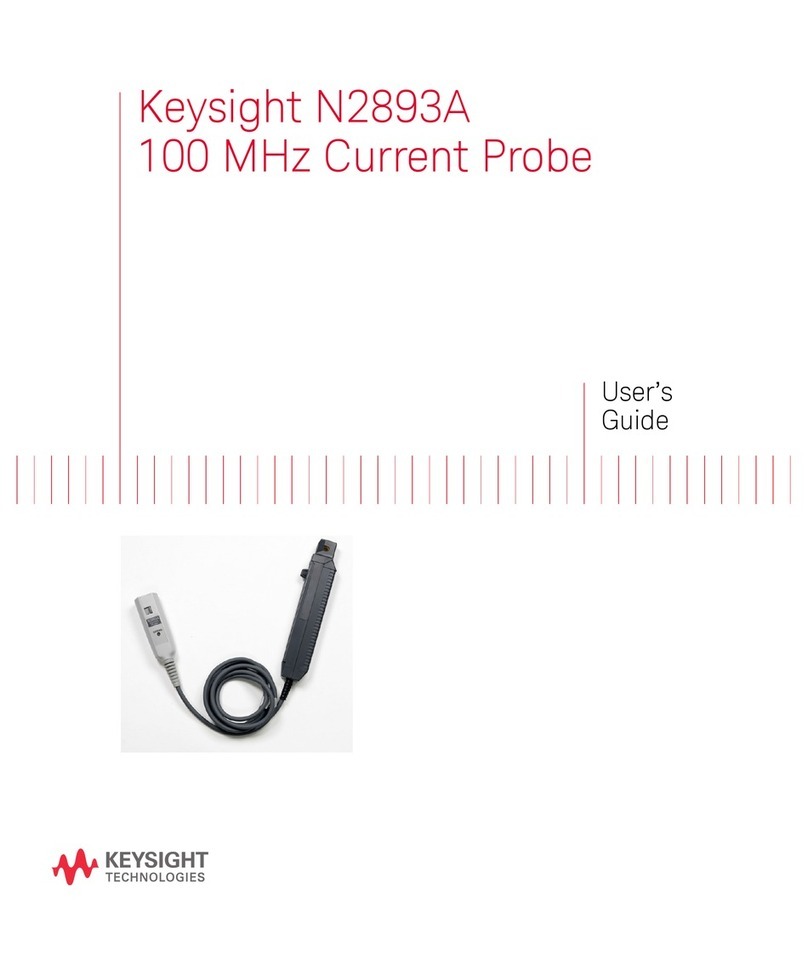 Keysight Technologies N2893A User manual