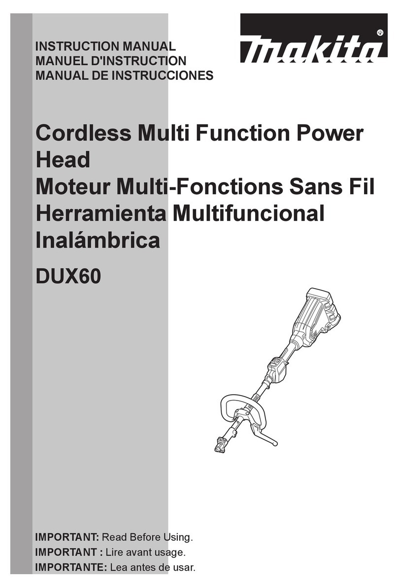 Makita DUX60 User manual