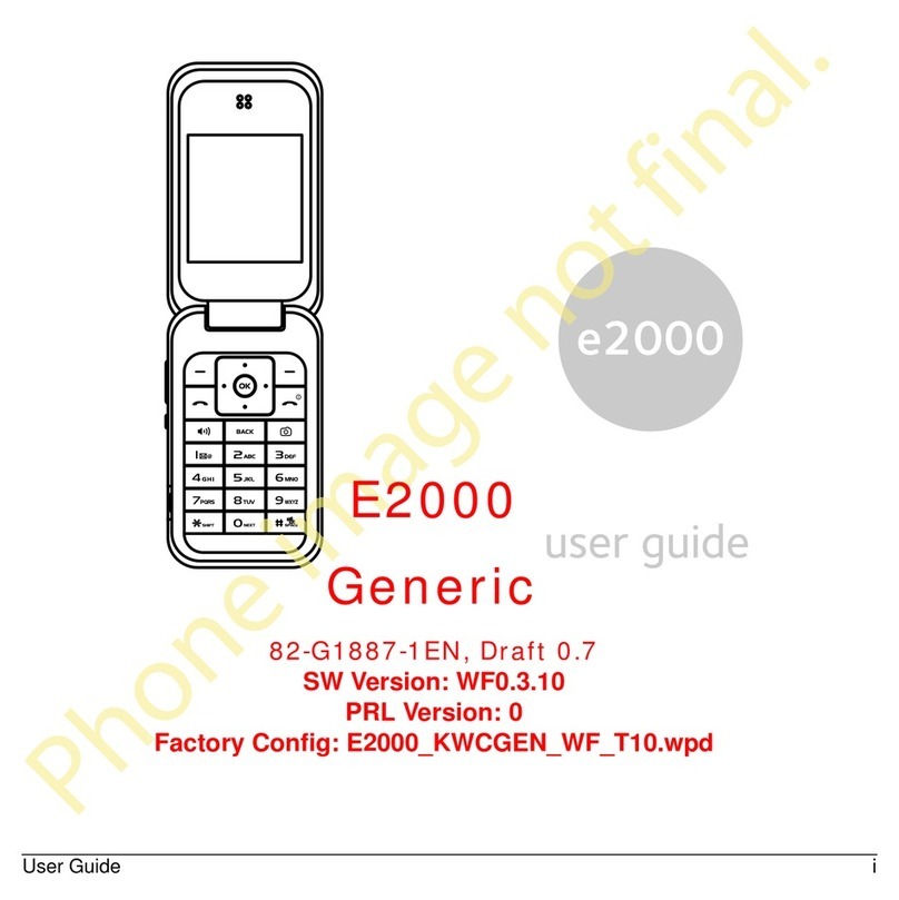 Kyocera Tempo E2000 user guide