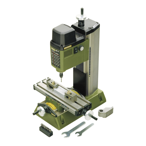 Proxxon MF 70 manual