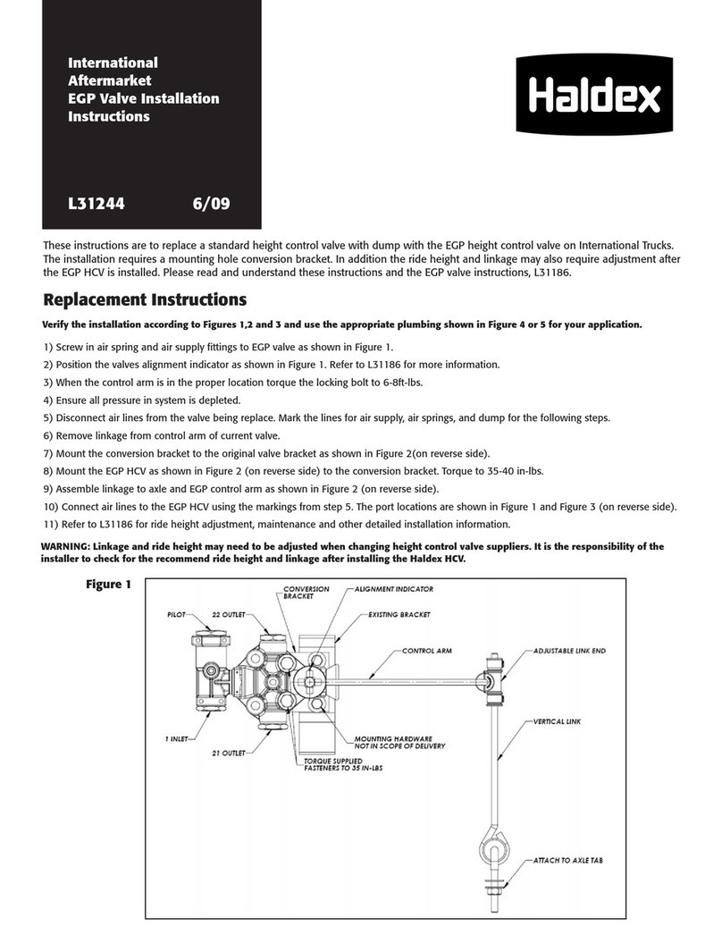 Haldex EGP installation instructions