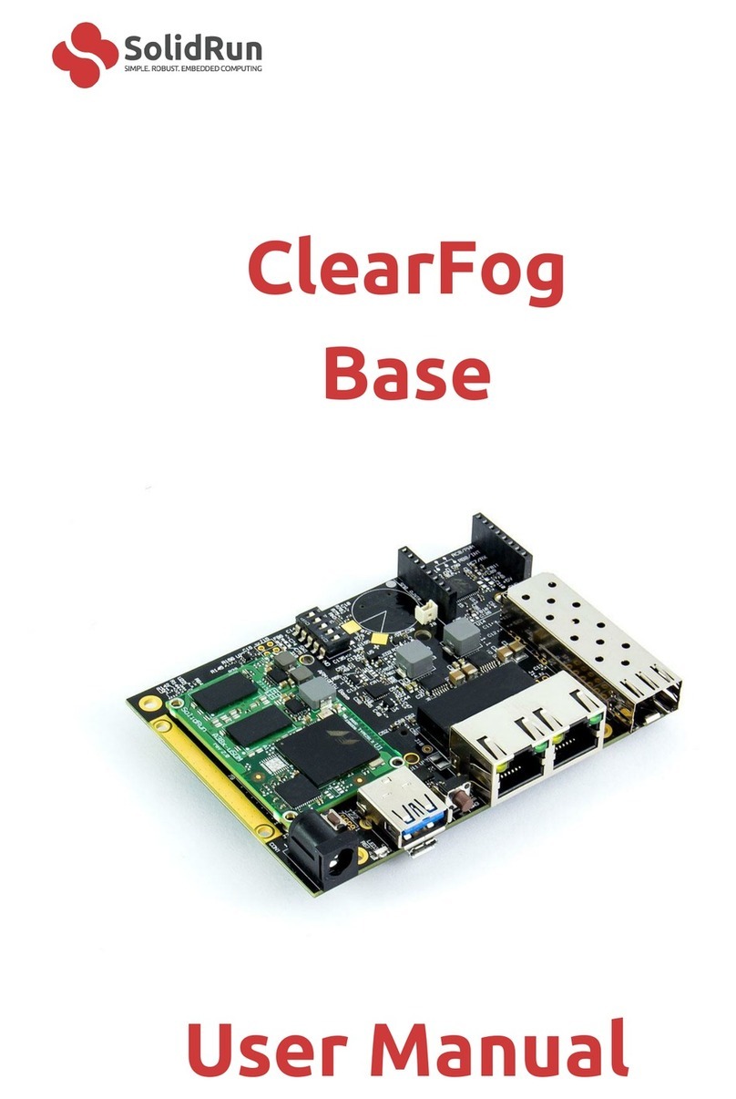 SolidRun ClearFog user manual