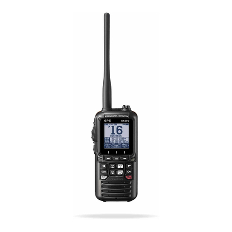 Standard Horizon HX890 owner's manual
