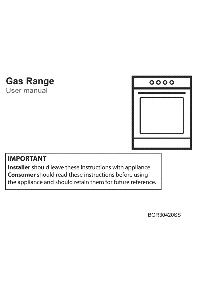 Blomberg BGR30420SS user manual