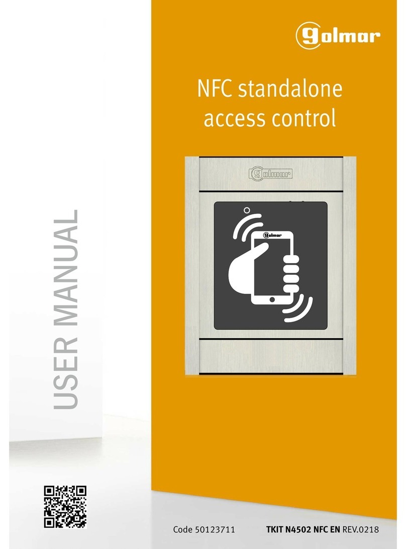 golmar EL4502/NFC User manual