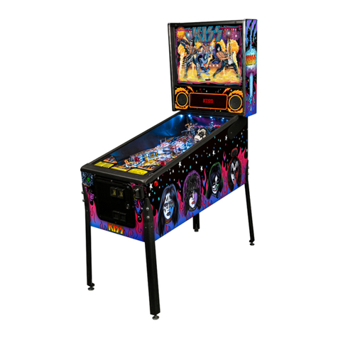 Stern Pinball KISS PRO User manual