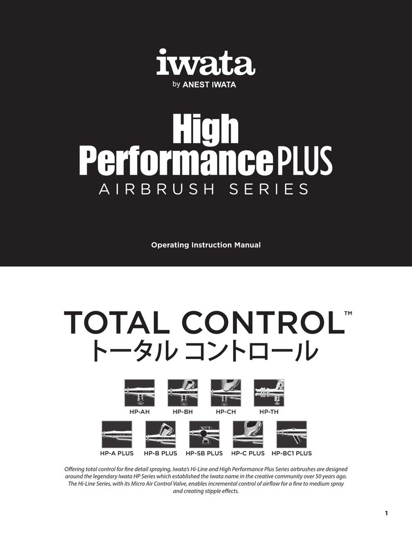 Iwata High Performance Plus Series Owner's operating instruction manual Iwata High Performance Plus Series Owner's operating instruction manual