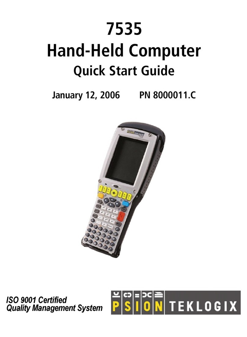 Psion Teklogix 7535 User manual