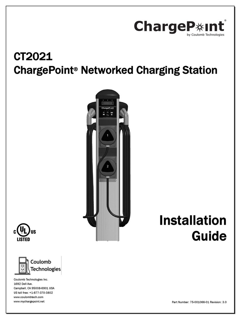 ChargePoint CT2021 installation guide ChargePoint CT2021 installation guide
