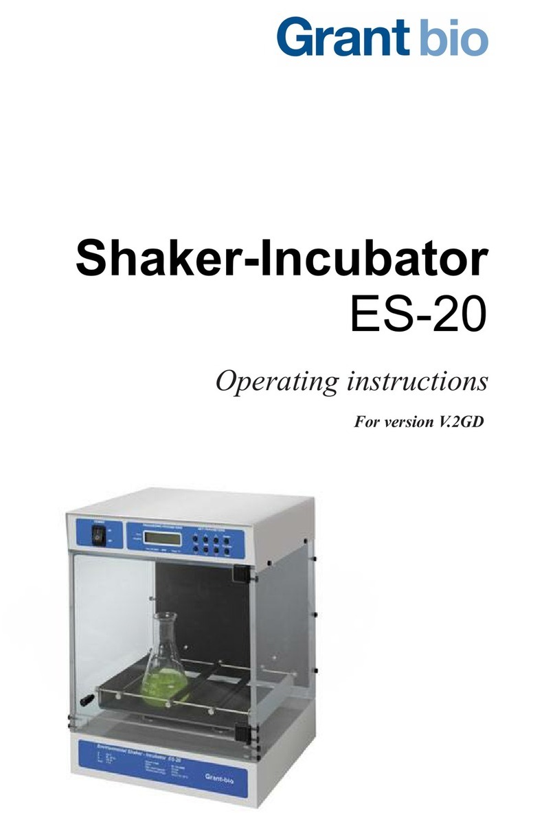 Grant-bio ES-20 User manual