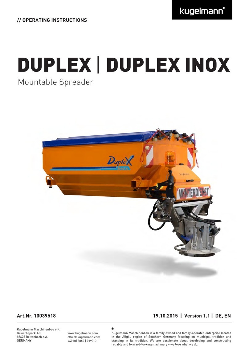 Kugelmann Maschinenbau DUPLEX User manual