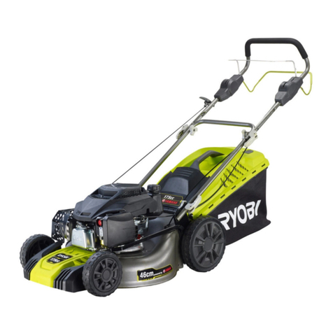 Ryobi RLM46175Y Operation instructions Ryobi RLM46175Y Operation instructions