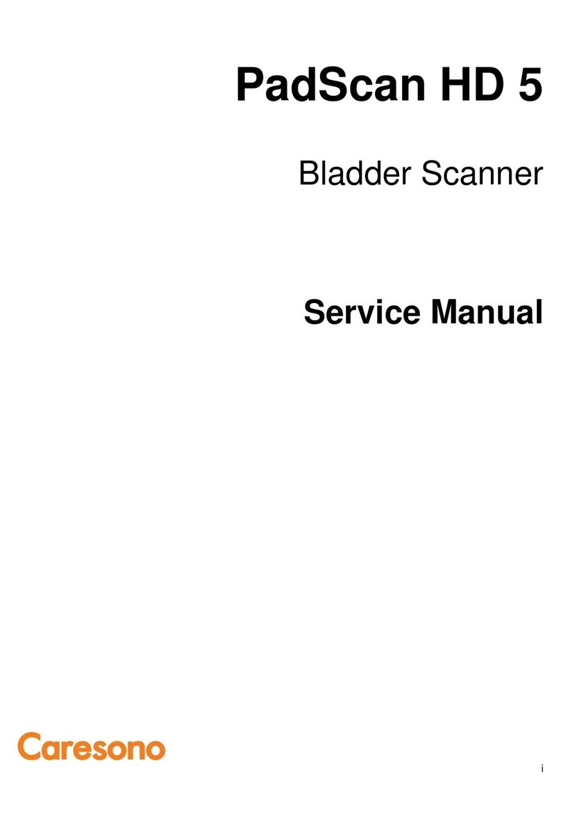 Caresono PadScan HD 5 Service manual