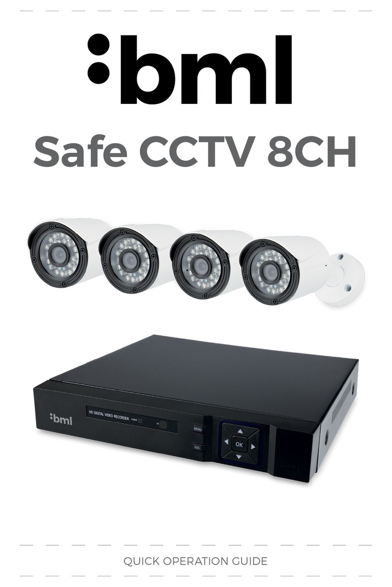BML Safe CCTV 8CH Quick operation guide