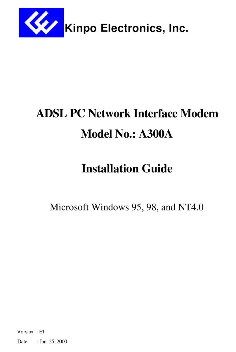 Kinpo A300A installation guide