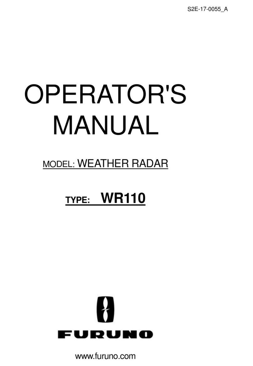 Furuno WR110 Operator's manual