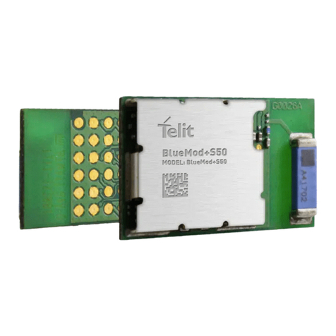 Telit Wireless Solutions BlueMod+S50/AI Installation manual Telit Wireless Solutions BlueMod+S50/AI Installation manual