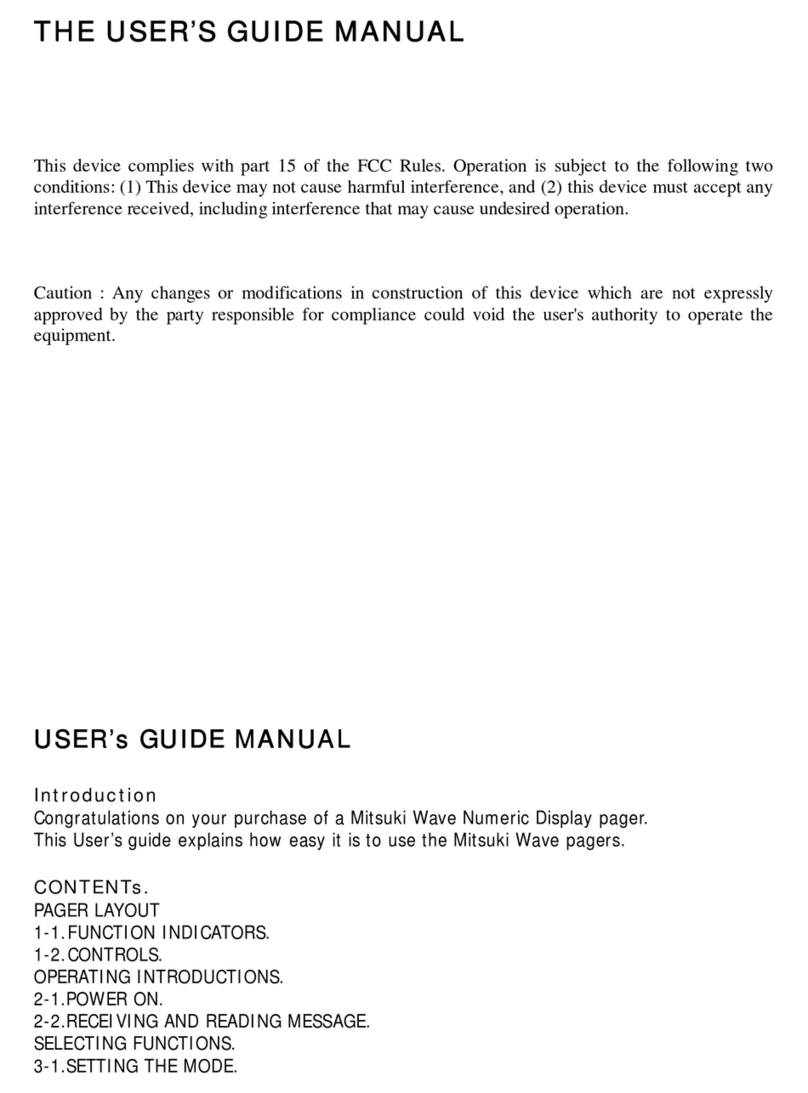 Mitsuki DFP-908 user guide