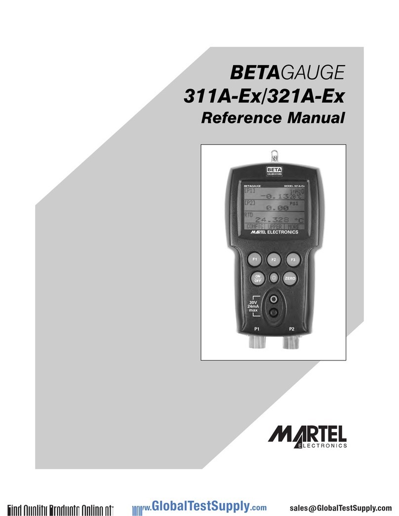 Martel 311A-Ex User manual Martel 311A-Ex User manual
