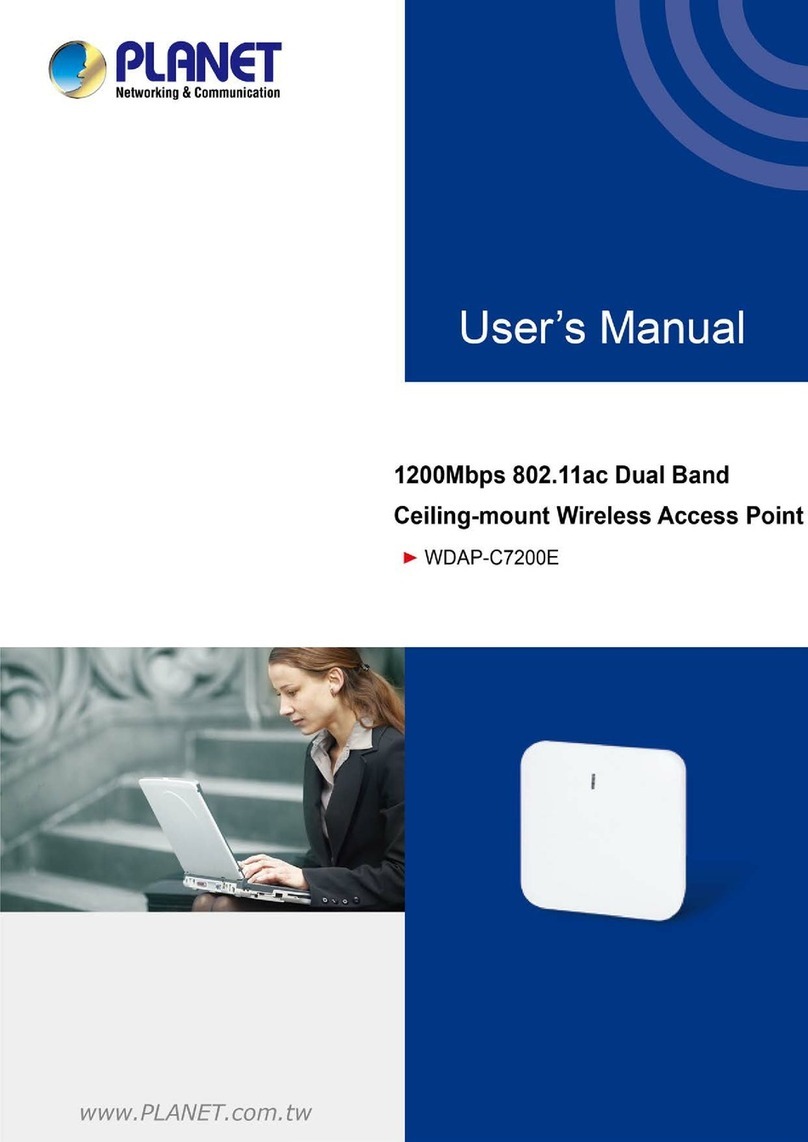 Planet Networking & Communication WDAP-C7200E user manual