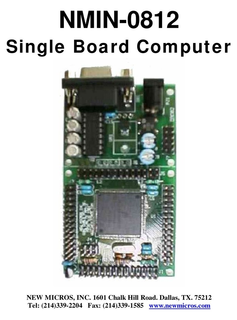 New Micros NMIN-0812 manual