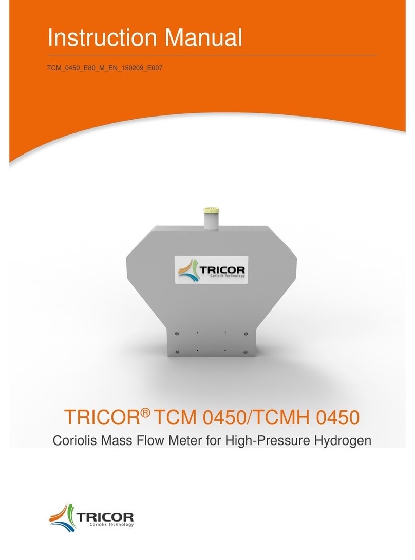 Tricor TCM 0450 instruction manual