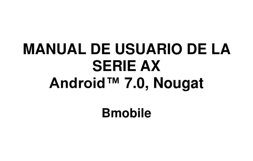 Bmobile AX Series User manual Bmobile AX Series User manual