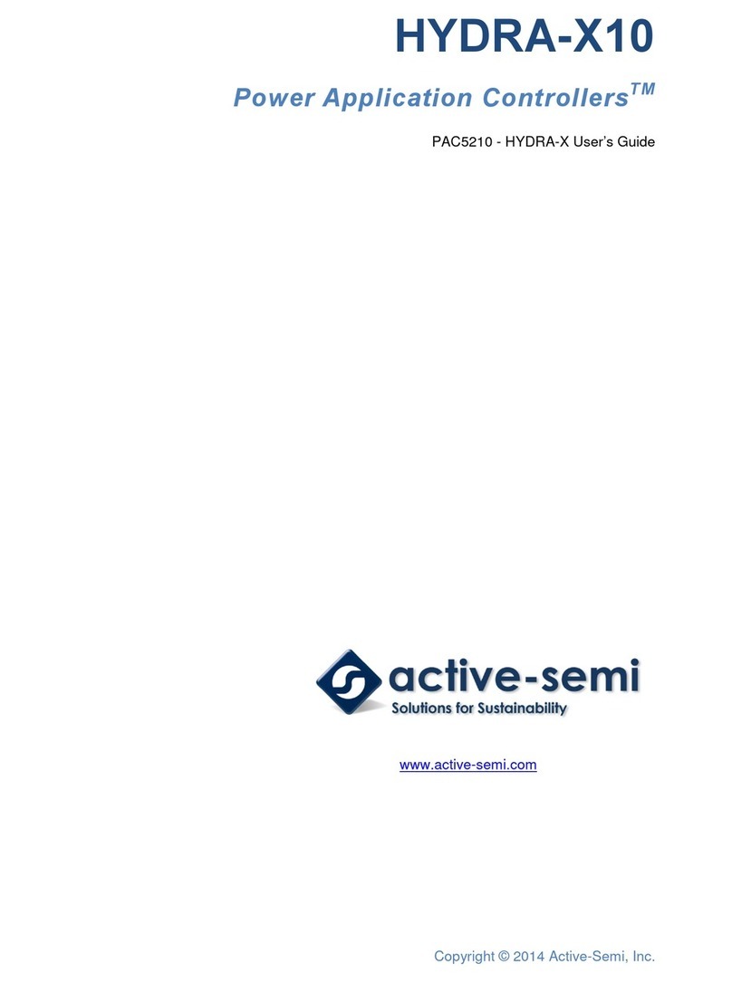 Active-semi HYDRA-X10 user guide