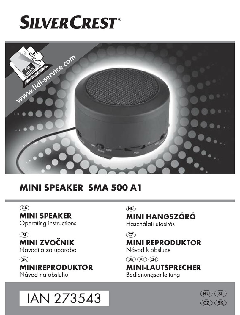 Silvercrest SMA 500 A1 User manual