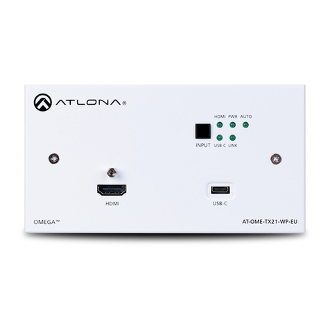 Atlona AT-OME-TX21-WP-E User manual