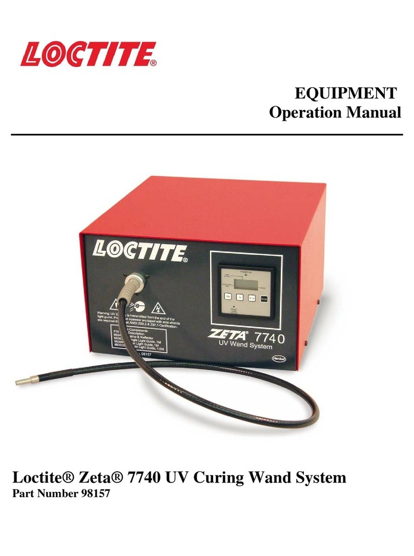 Loctite Zeta 7740 Operation manual