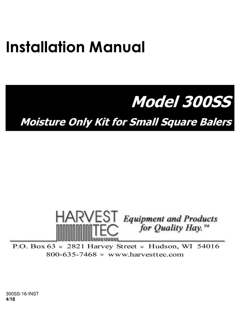 Harvest TEC 300SS installation manual