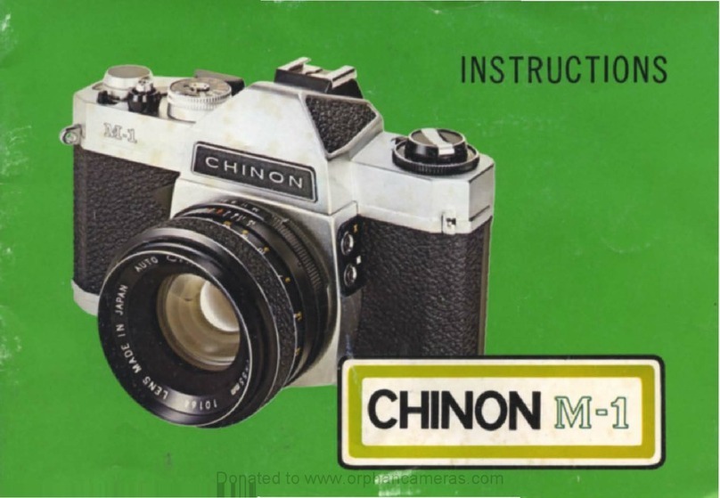 CHINON M-1 instructions