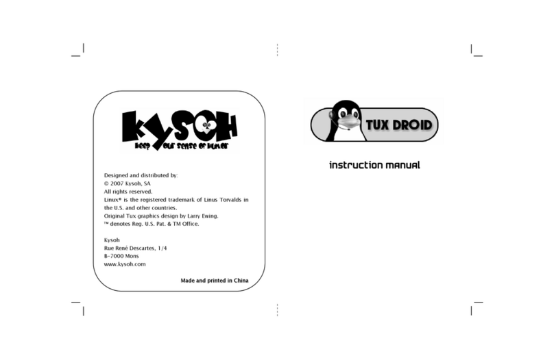 Kysoh Tux Droid instruction manual