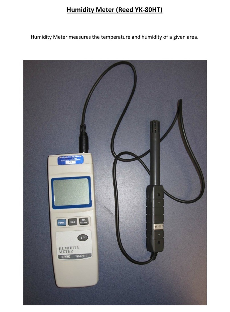 REED YK-80HT User manual