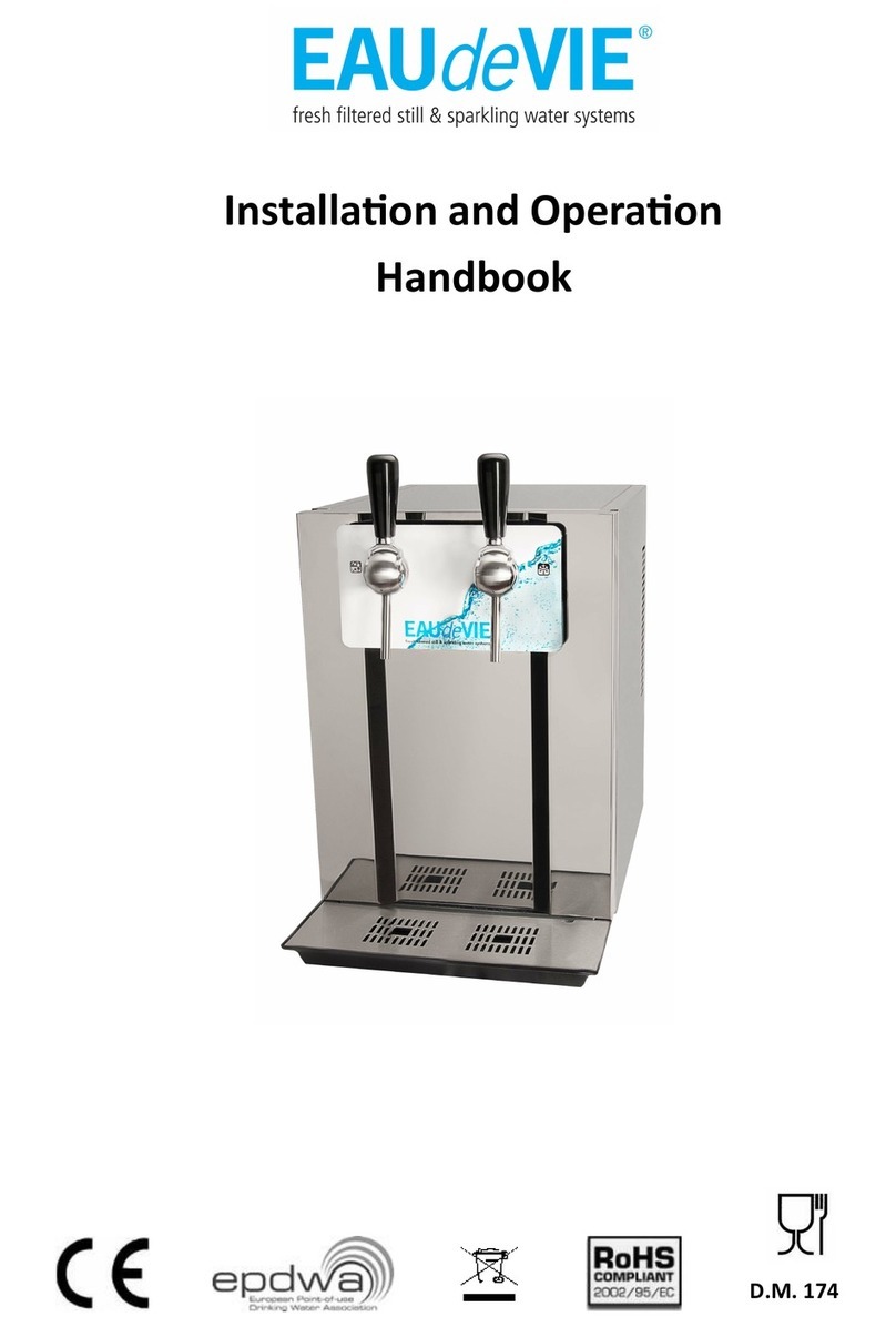 Eau de Vie EDV-TT-BP Owner's manual