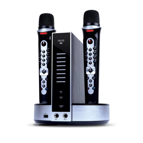 GRAND VIDEOKE SYMPHONY 3 PRO User manual