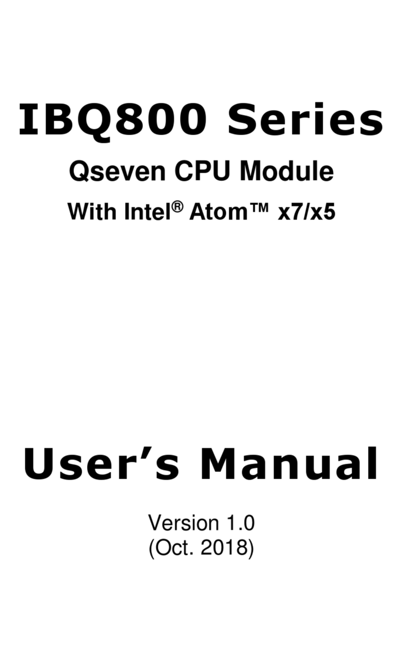 IBASE Technology IBQ800 Series user manual