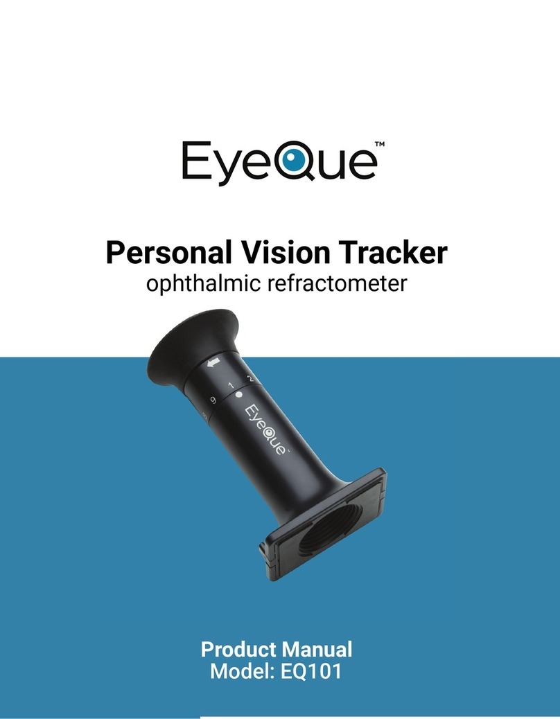 EyeQue Personal Vision Tracker  EQ101 product manual