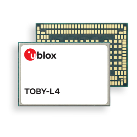 Ublox TOBY-L4 Series Quick setup guide